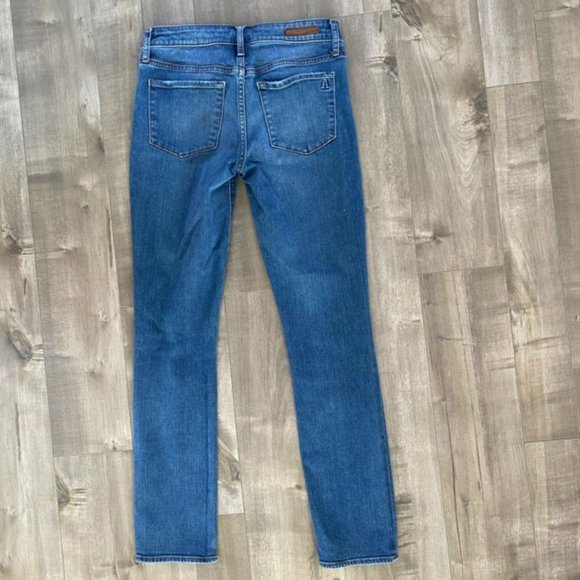 Articles Of Society Skinny Ankle Jeans Women’s 25x28 Jeggings Med Wash Low Rise - Picture 2 of 7
